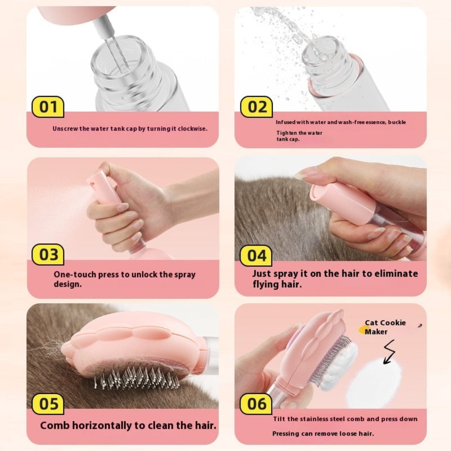 Navaya™ Pets Grooming Comb